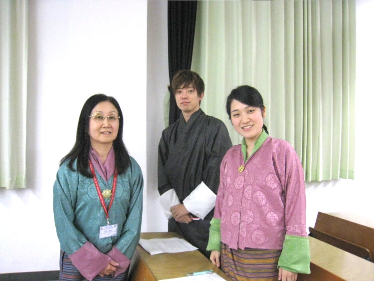 ブータン王国における看護研修報告会が開催されました。