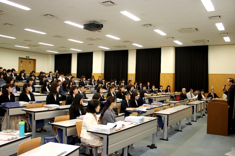 平成29年度 保健学科・保健学専攻の新入生ガイダンスが行われました