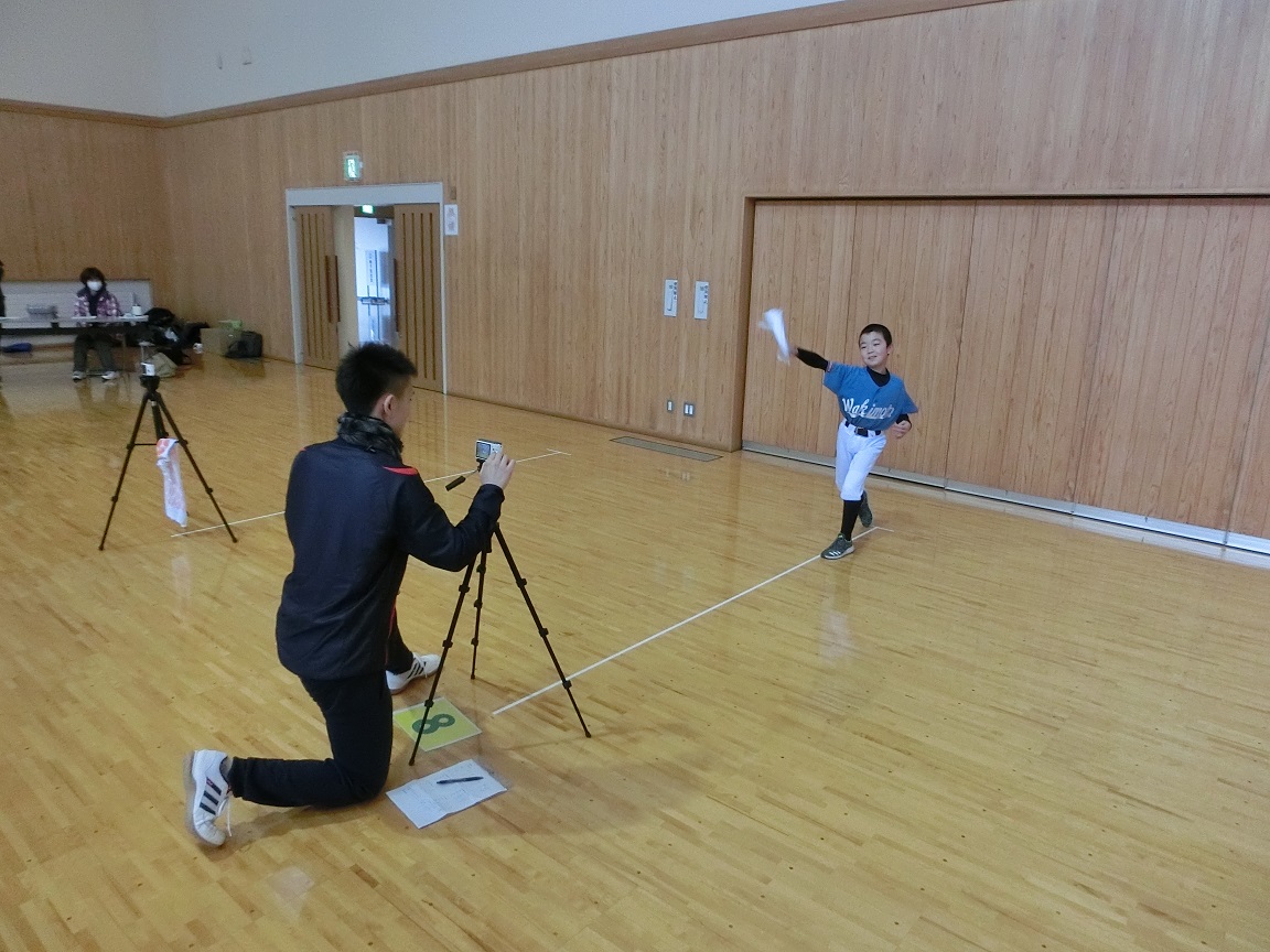 「野球少年向け投球障害予防教室」in 男鹿を開催（H30.3.3）