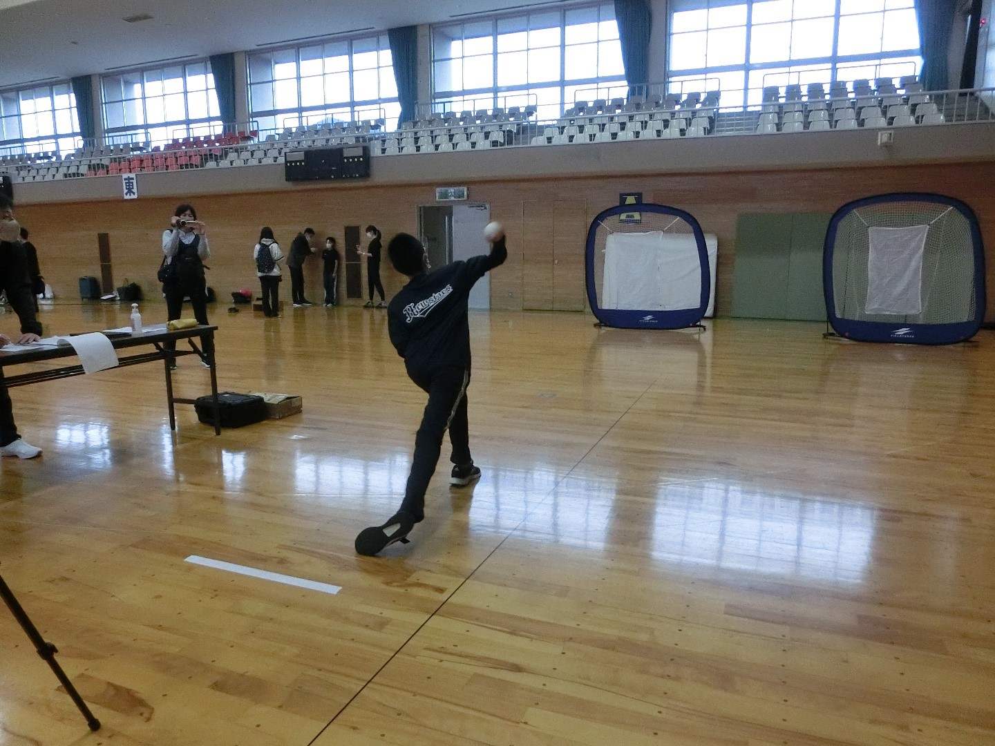 「野球少年向け投球障害予防教室」 in 北秋田市を開催（R4.10.10）