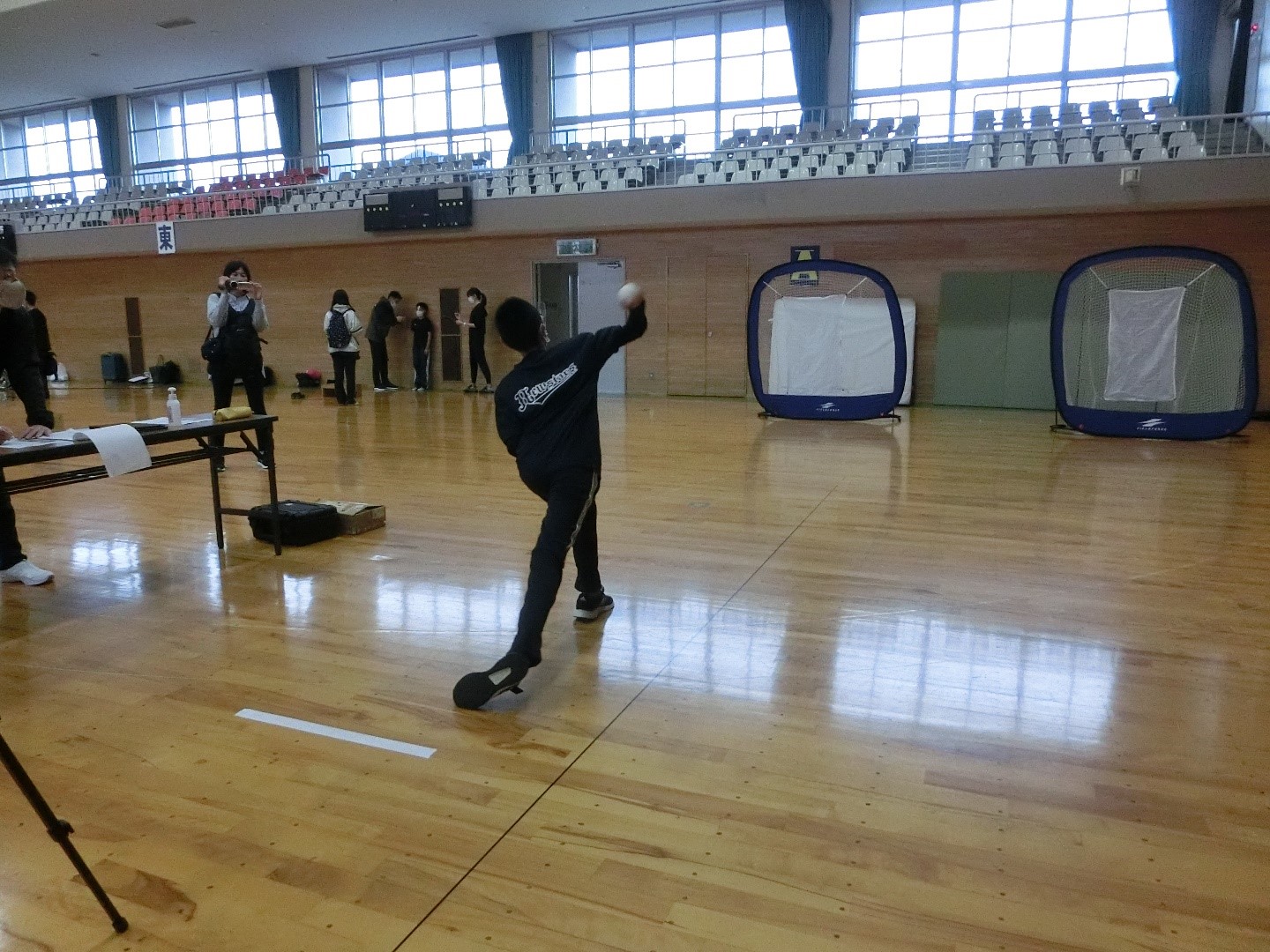 「野球少年向け投球障害予防教室」 in 北秋田市を開催(R4.10.10)
