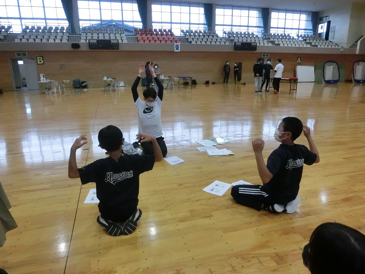 「野球少年向け投球障害予防教室」 in 北秋田市を開催(R4.10.10)