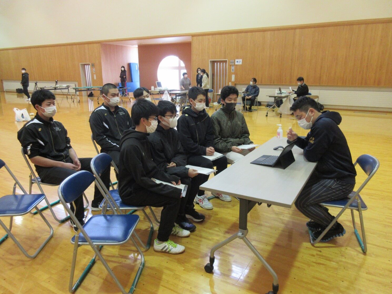 「野球少年向け投球障害予防教室」 in 男鹿を開催(R5.2.26)