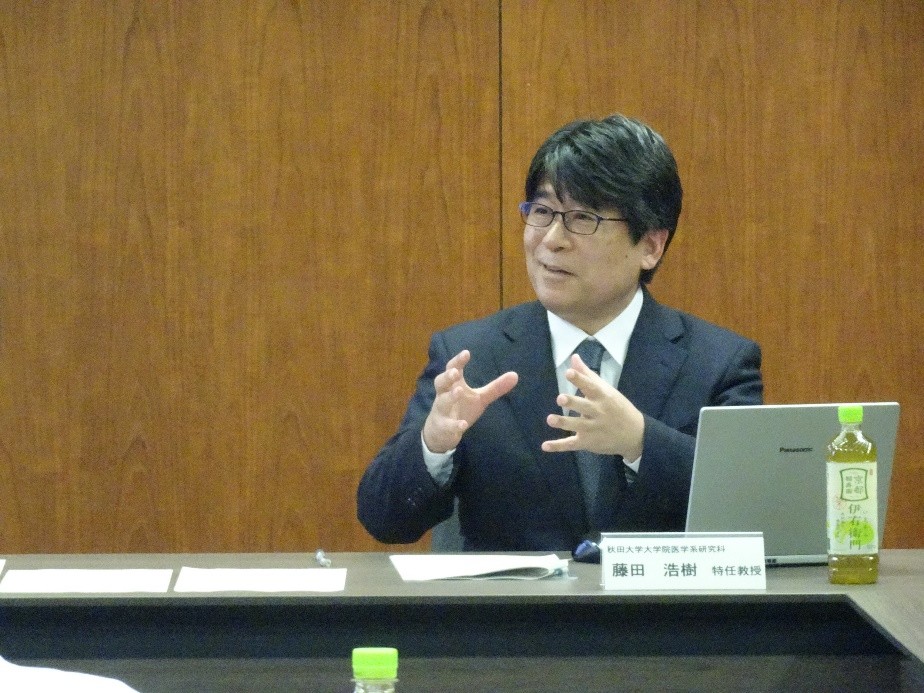 令和７年度第２回秋田大学大学院医学系研究科附属臨床研究医養成センター運営委員会開催