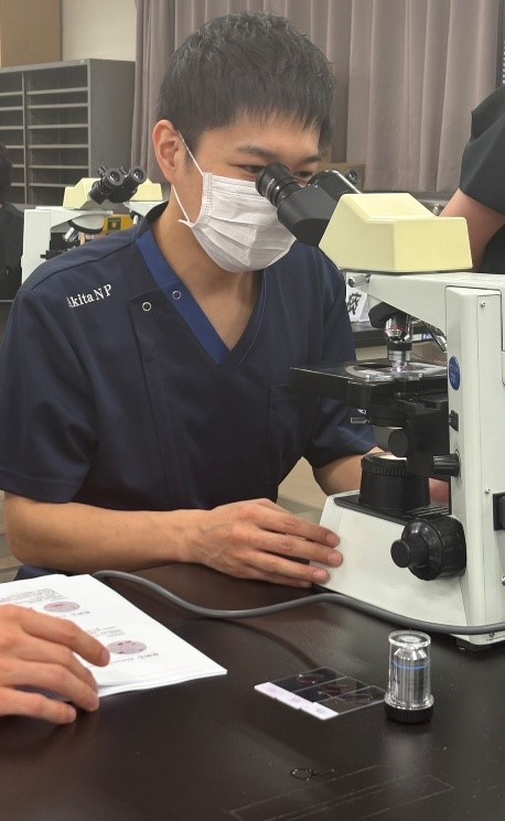 グラム染色研修会に参加しました