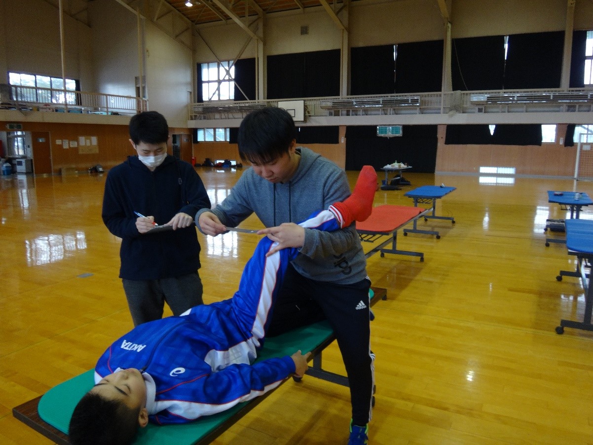 「サッカー少年向け障害予防教室」in 大仙市を開催（R2.2.2）