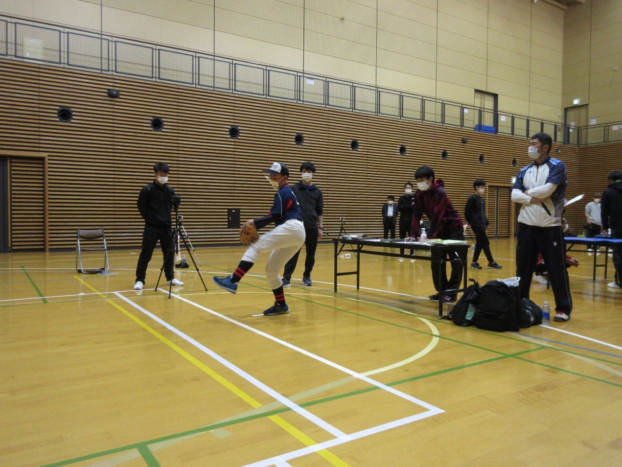 「野球少年向け投球障害予防教室」 in 大館を開催（R4.10.29）