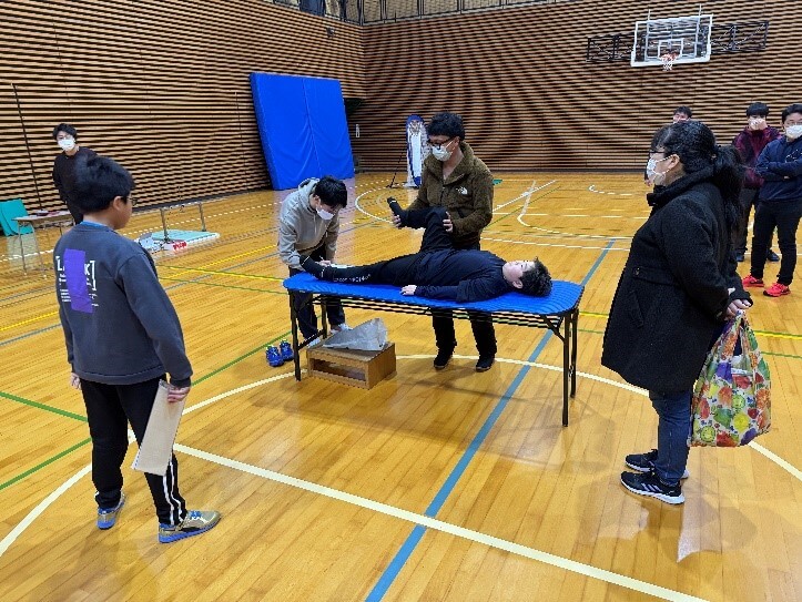 「野球少年向け投球障害予防教室in 大館」を開催(R6.12.22)